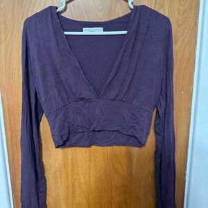 WASABI MINT PURPLE CROP TOP